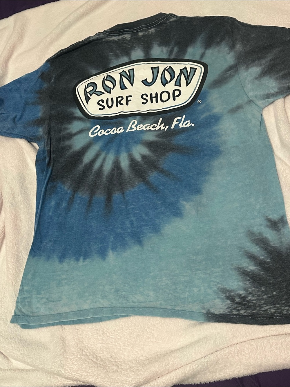 Blue Tie Dye Ron Jon T-shirt
